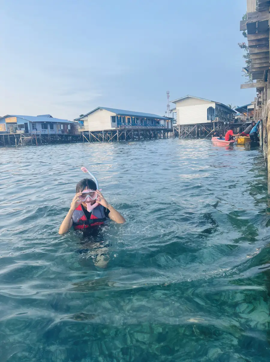 Guided snorkeling activities in the coral reefs Amina Holidays